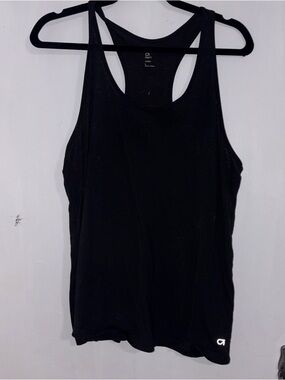 GAP Black Racerback Tank Top
